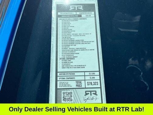 2025 Ford Mustang RTR SPEC