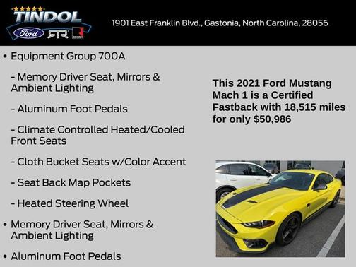 2021 Ford Mustang MACH 1