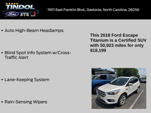 2018 Ford Escape TITANIUM