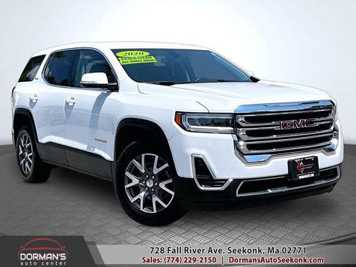 Summit White 2020 GMC Acadia FWD SLE
