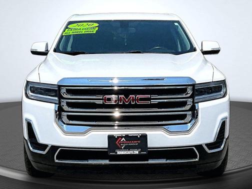 Summit White 2020 GMC Acadia FWD SLE