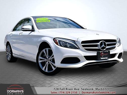 White 2018 Mercedes-Benz C-Class C 300 4MATIC