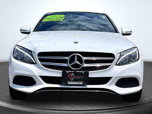 White 2018 Mercedes-Benz C-Class C 300 4MATIC
