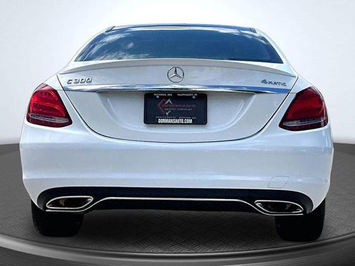 White 2018 Mercedes-Benz C-Class C 300 4MATIC