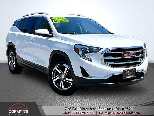 Summit White 2021 GMC Terrain SLT