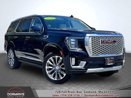 Midnight Blue Metallic 2021 GMC Yukon Denali