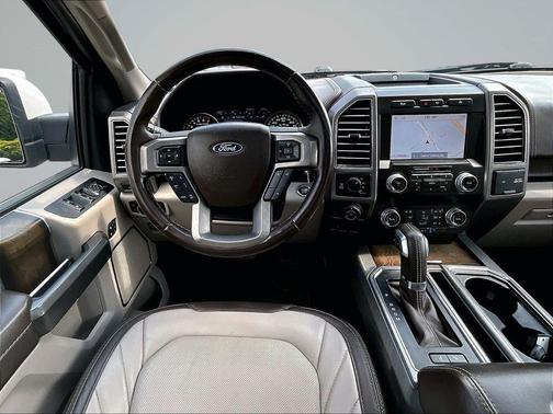 White Platinum Metallic Tri-Coat 2019 Ford F-150 Limited