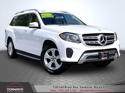 White 2017 Mercedes-Benz GLS 450 4MATIC