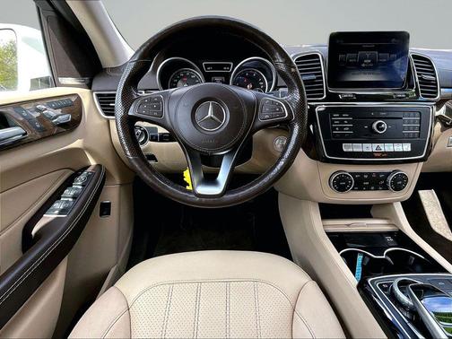 White 2017 Mercedes-Benz GLS 450 4MATIC