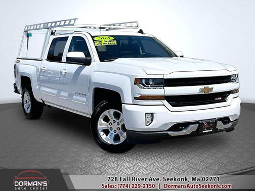 Summit White 2018 Chevrolet Silverado 1500 2LT