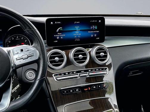 Red 2022 Mercedes-Benz GLC 300 4MATIC Coupe