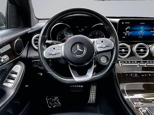 Red 2022 Mercedes-Benz GLC 300 4MATIC Coupe