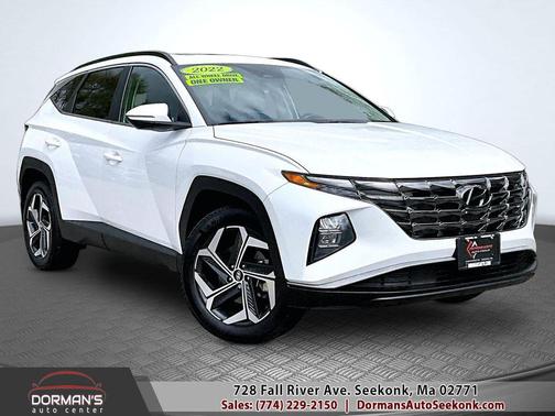 Quartz White 2022 Hyundai TUCSON SEL