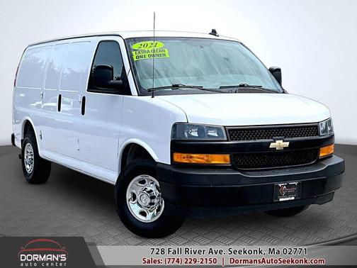Summit White 2021 Chevrolet Express 2500 Work Van