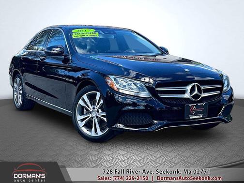 Black 2017 Mercedes-Benz C-Class C 300 4MATIC