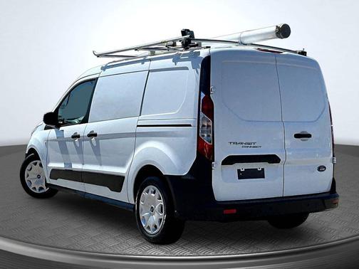 Frozen White 2020 Ford Transit Connect XL Cargo Van