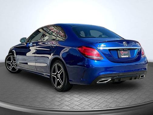 Blue 2020 Mercedes-Benz C-Class C 300 4MATIC