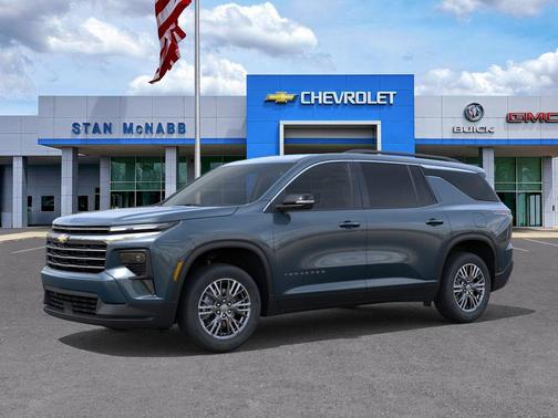 Lakeshore Blue Metallic 2026 Chevrolet Traverse LT
