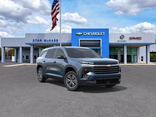 Lakeshore Blue Metallic 2026 Chevrolet Traverse LT