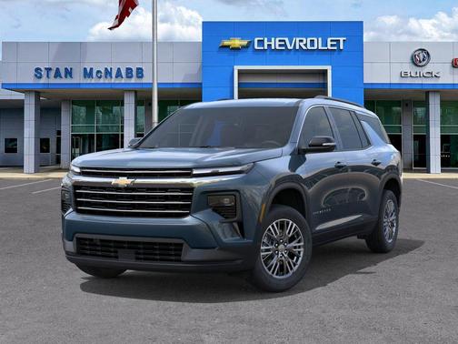 Lakeshore Blue Metallic 2026 Chevrolet Traverse LT
