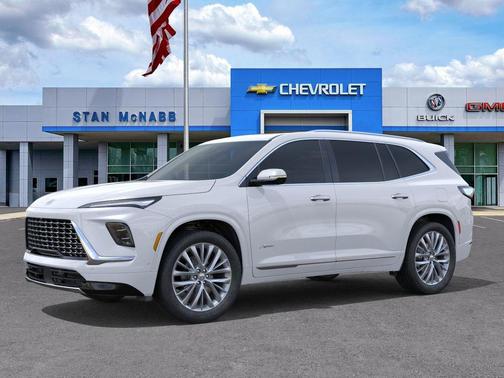 Iridescent White Tricoat 2026 Buick Enclave Avenir FWD
