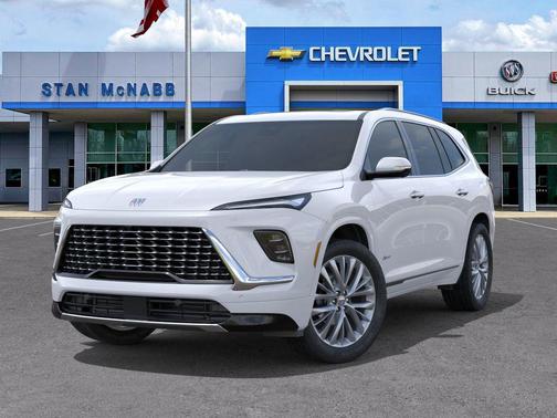 Iridescent White Tricoat 2026 Buick Enclave Avenir FWD