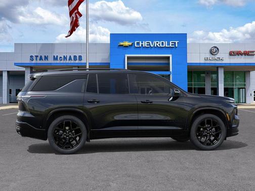 Mosaic Black Metallic 2026 Chevrolet Traverse RS