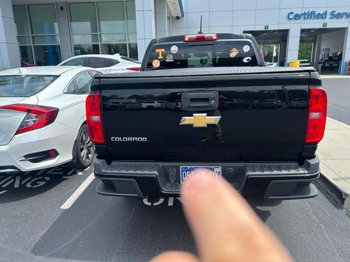 Black 2016 Chevrolet Colorado Z71