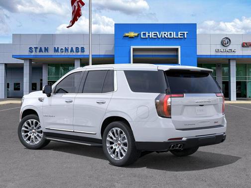 Glacier White Tricoat 2026 GMC Yukon Denali