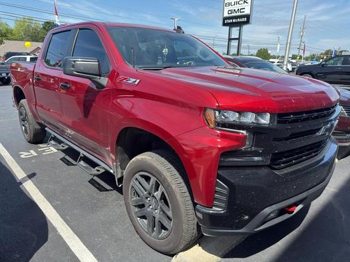 Cherry Red Tintcoat 2022 Chevrolet Silverado 1500 Limited LT Trail Boss