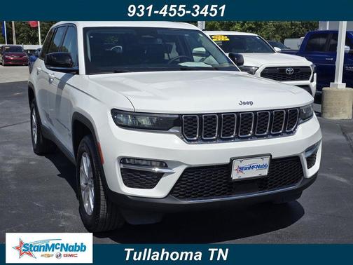 Bright White Clearcoat 2023 Jeep Grand Cherokee Limited