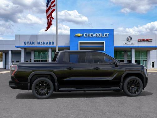 Onyx Black 2026 GMC Sierra EV Standard Range Elevation