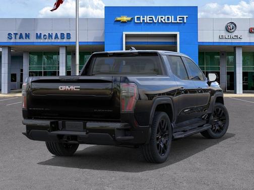 Onyx Black 2026 GMC Sierra EV Standard Range Elevation