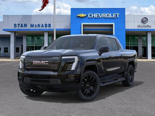 Onyx Black 2026 GMC Sierra EV Standard Range Elevation