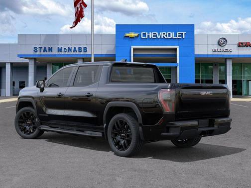 Onyx Black 2026 GMC Sierra EV Standard Range Elevation