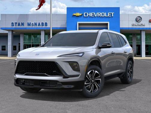 moonstone gray metallic 2026 Buick Enclave Sport Touring