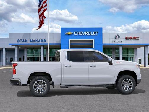 Summit White 2026 Chevrolet Silverado 1500 LTZ