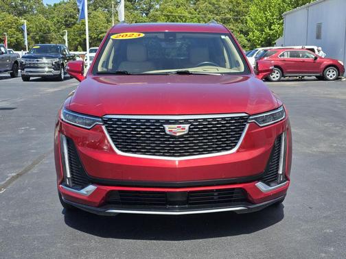 Radiant Red Tintcoat 2023 Cadillac XT6 Premium Luxury AWD