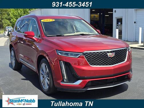 Radiant Red Tintcoat 2023 Cadillac XT6 Premium Luxury AWD