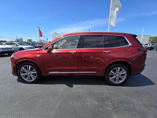 Radiant Red Tintcoat 2023 Cadillac XT6 Premium Luxury AWD