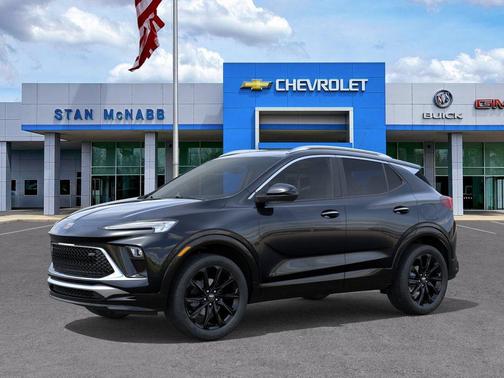 Ebony Twilight Metallic 2026 Buick Encore GX Sport Touring