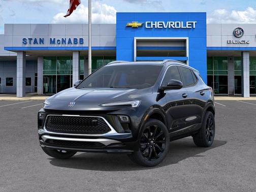 Ebony Twilight Metallic 2026 Buick Encore GX Sport Touring