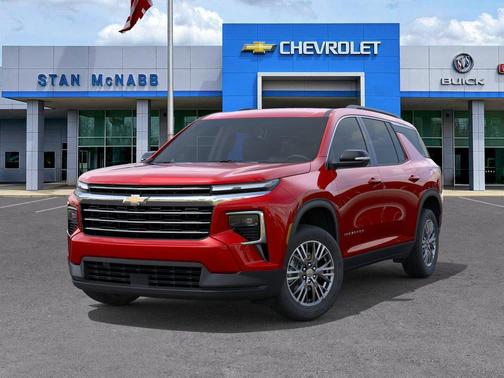 Radiant Red Tintcoat 2027 Chevrolet Traverse LT