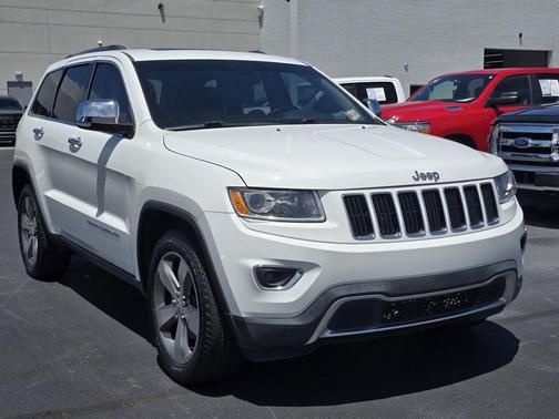 Bright White Clearcoat 2015 Jeep Grand Cherokee Limited