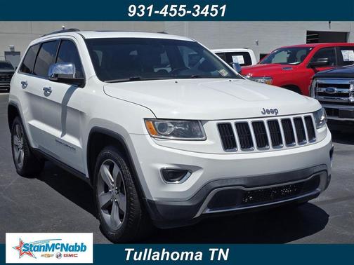 Bright White Clearcoat 2015 Jeep Grand Cherokee Limited