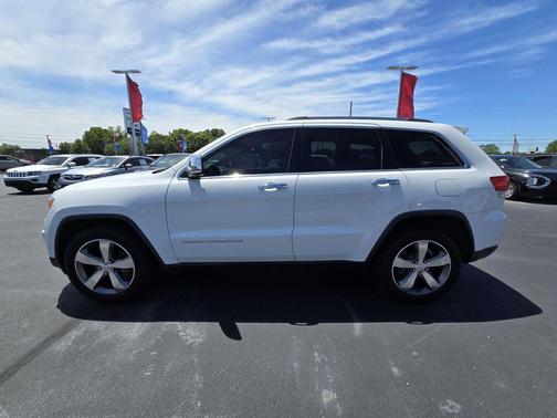 Bright White Clearcoat 2015 Jeep Grand Cherokee Limited