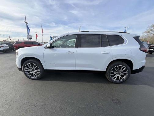 Glacier White Tricoat 2026 GMC Acadia Denali