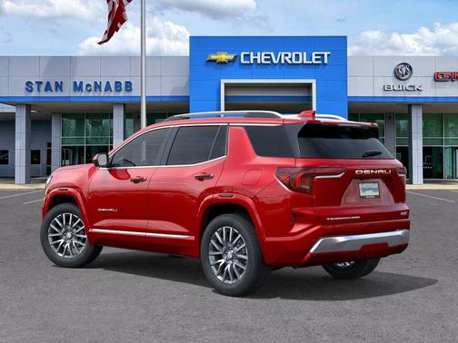 Volcanic Red Tintcoat 2026 GMC Terrain Denali