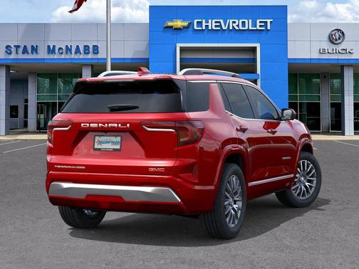 Volcanic Red Tintcoat 2026 GMC Terrain Denali