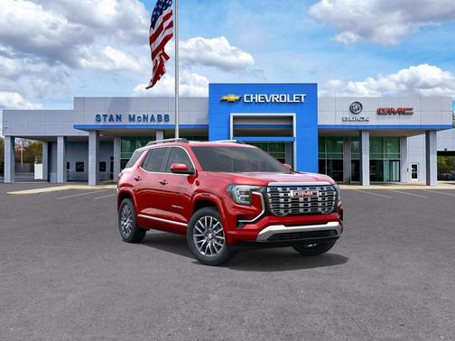 Volcanic Red Tintcoat 2026 GMC Terrain Denali